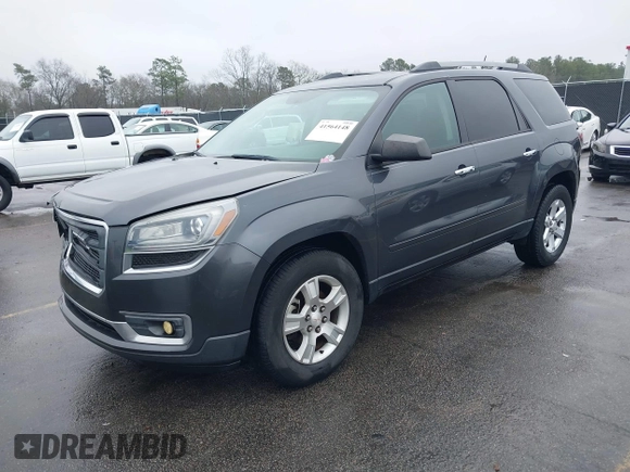 2013 GMC Acadia SLE with VIN 1GKKRPKD3DJ161597, listed as a IAAI auction lot 41564148 with 210,245 mi miles and . Bid and sale history available at DreamBid. Image 2.