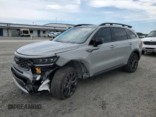 2023 Kia Sorento SX z VIN 5XYRKDLFXPG201529, wystawiony jako Copart lot #55899995 z przebiegiem 9 955 mil mil oraz Szkoda całkowita • Salvage title. Historia ofert i sprzedaży dostępna na DreamBid. Obrazek 1.