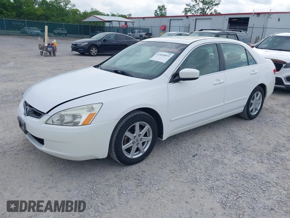 2003 Honda Accord EX with VIN 1HGCM66533A044677, listed as a IAAI auction lot 42440815 with 188,450 mi miles and . Bid and sale history available at DreamBid. Image 2.