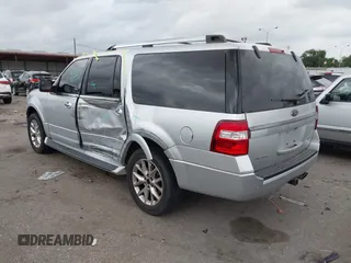 2017 Ford Expedition Max Limited z VIN 1FMJK1KT9HEA70294, wystawiony jako IAAI lot #42171573 z przebiegiem 181 034 mil mil oraz . Historia ofert i sprzedaży dostępna na DreamBid. Obrazek 3.
