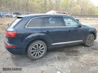 2017 Audi Q7 Premium Plus with VIN WA1LAAF72HD015523, listed as a Copart auction lot 52874355 with 150,977 mi miles and Clean Title. Bid and sale history available at carsss.com. Image 3.