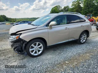 2011 Lexus RX 350 with VIN 2T2ZK1BAXBC042483, listed as a Copart auction lot 60616865 with 130,553 mi miles and Salvage title. Bid and sale history available at DreamBid. Image 1.