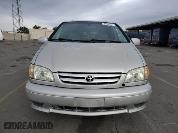 2003 Toyota Sienna LE with VIN 4T3ZF13C23U551614, listed as a Copart auction lot 80946134 with 160,302 mi miles and Salvage Title. Bid and sale history available at carsss.com. Image 5.