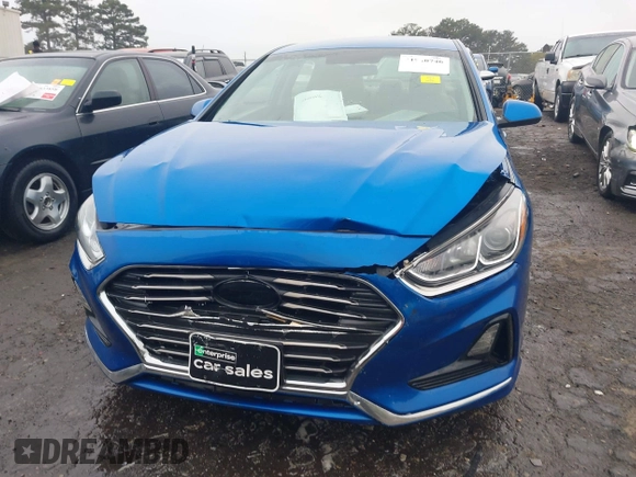 2019 Hyundai Sonata SE with VIN 5NPE24AF1KH783605, listed as a IAAI auction lot 41940740 with 98,560 mi miles and . Bid and sale history available at carsss.com. Image 12.
