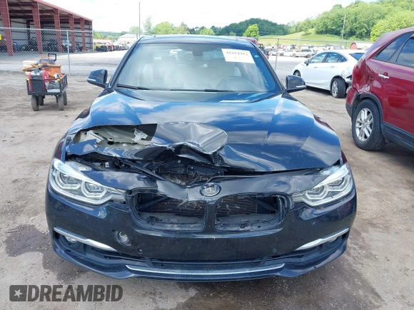 2017 BMW 3 Series 330i xDrive with VIN WBA8D9C32HA011814, listed as a IAAI auction lot 42254352 with 104,547 mi miles and . Bid and sale history available at DreamBid. Image 6.