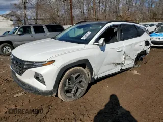 2024 Hyundai Tucson Limited with VIN 5NMJECDE0RH417094, listed as a Copart auction lot 43280385 with 13,927 mi miles and Salvage Title. Bid and sale history available at carsss.com. Image 1.