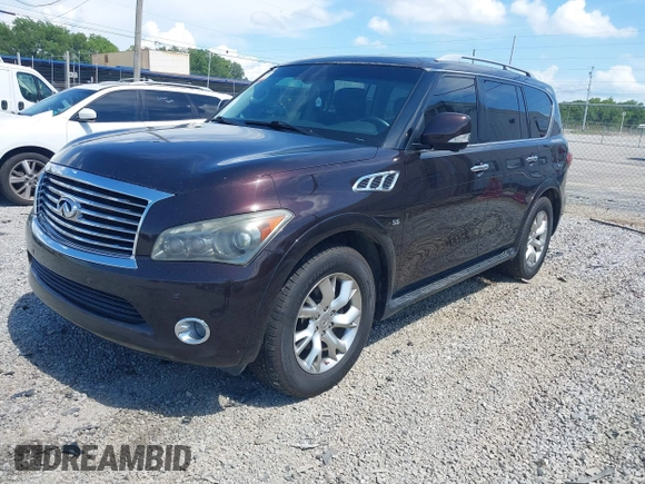2014 Infiniti QX80 with VIN JN8AZ2NE9E9065544, listed as a IAAI auction lot 42652230 with 189,714 mi miles and . Bid and sale history available at DreamBid. Image 17.