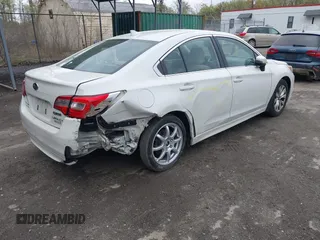 2017 Subaru Legacy Premium with VIN 4S3BNAF62H3018411, listed as a IAAI auction lot 42026594 with 144,834 mi miles. Bid and sale history available at carsss.com. Image 4.