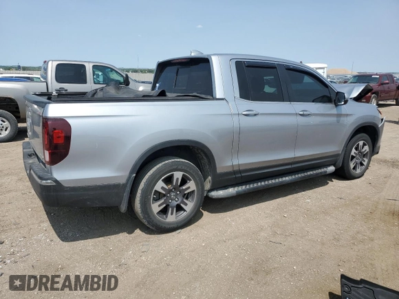 2019 Honda Ridgeline RTL with VIN 5FPYK3F5XKB024822, listed as a Copart auction lot 58831485 with Not provided miles and Salvage title. Bid and sale history available at DreamBid. Image 3.