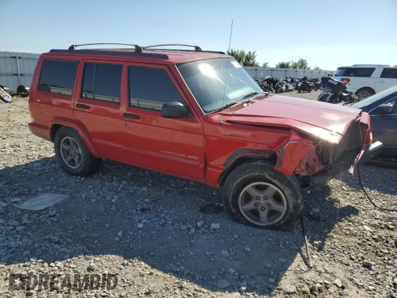 1998 Jeep Cherokee Sport with VIN 1J4FT68S8WL251781, listed as a Copart auction lot 71562574 with 267,648 mi miles and Non Repairable. Bid and sale history available at carsss.com. Image 4.