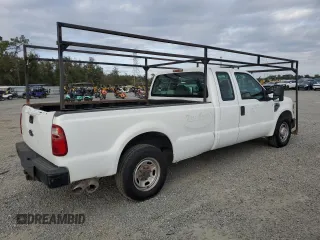 2008 Ford Super Duty F-250 SRW XL with VIN 1FTSX20R48EC09657, listed as a Copart auction lot 89409565 with 0 mi miles and Clean Title. Bid and sale history available at carsss.com. Image 3.
