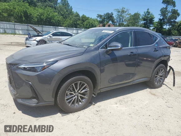 2022 Lexus NX with VIN 2T2AGCEZ5NC015479, listed as a Copart auction lot 56316324 with 7,570 mi miles. Bid and sale history available at carsss.com. Image 1.