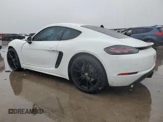 2018 Porsche 718 Cayman z VIN WP0AA2A82JK260195, wystawiony jako Copart lot #38854154 z przebiegiem 27 381 mil mil oraz . Historia ofert i sprzedaży dostępna na DreamBid. Obrazek 2.