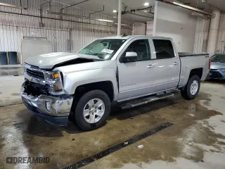 2018 Chevrolet Silverado 1500 LT with VIN 3GCUKREC2JG584577, listed as a Copart auction lot 47746515 with 73,670 mi miles and Salvage Title. Bid and sale history available at carsss.com. Image 1.