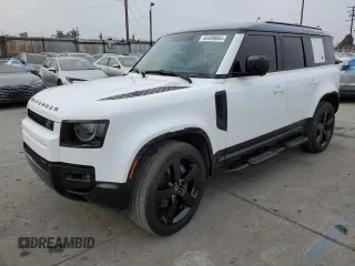 2022 Land Rover Defender with VIN SALE3ERU8N2107298, listed as a Copart auction lot 83409664 with 40,131 mi miles and Salvage title. Bid and sale history available at DreamBid. Image 1.