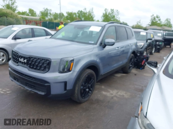 2024 Kia Telluride EX X-Line с VIN 5XYP3DGC7RG542510, выставлен на аукционе IAAI как лот 42221416 с пробегом 5 120 миль миль и . История ставок и продаж доступна на DreamBid. Изображение 18.