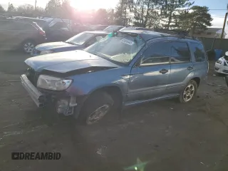 2007 Subaru Forester X with VIN JF1SG63637G722478, listed as a Copart auction lot 43606445 with 218,647 mi miles and Salvage Title. Bid and sale history available at carsss.com. Image 1.