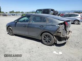 2022 Hyundai Ioniq Blue with VIN KMHC65LC7NU274788, listed as a Copart auction lot 61217164 with 75,317 mi miles and Salvage Title. Bid and sale history available at DreamBid. Image 2.