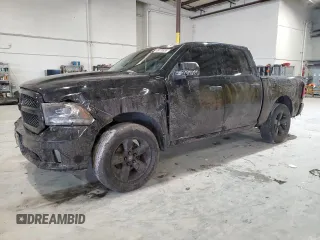 2014 Ram 1500 Express with VIN 1C6RR6KT8ES114385, listed as a Copart auction lot 46470885 with 157,055 mi miles and Salvage Title. Bid and sale history available at carsss.com. Image 1.