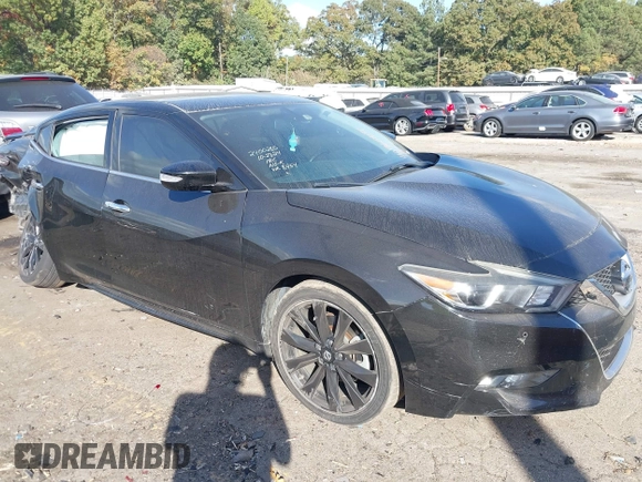 2017 Nissan Maxima SV with VIN 1N4AA6AP7HC428454, listed as a IAAI auction lot 40760431 with 118,659 mi miles and . Bid and sale history available at DreamBid. Image 1.
