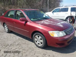 2002 Toyota Avalon XL with VIN 4T1BF28B62U243585, listed as a IAAI auction lot 41971701 with 87,205 mi miles. Bid and sale history available at carsss.com. Image 1.