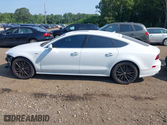 2016 Audi A7 3.0 Premium Plus with VIN WAUWGAFC4GN017486, listed as a IAAI auction lot 40057097 with 85,937 mi miles. Bid and sale history available at carsss.com. Image 14.