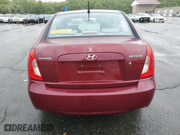 2007 Hyundai Accent GLS с VIN KMHCN46C27U165618, выставлен на аукционе Copart как лот 57366425 с пробегом 88 971 миль миль и Списание • Salvage title. История ставок и продаж доступна на DreamBid. Изображение 6.