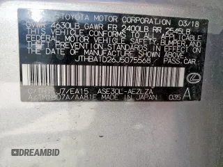 2018 Lexus IS 300 z VIN JTHBA1D26J5075568, wystawiony jako Copart lot #52537325 z przebiegiem 141 430 mil mil oraz Szkody całkowita. Historia ofert i sprzedaży dostępna na DreamBid. Obrazek 13.
