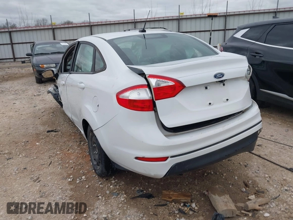 2018 Ford Fiesta S with VIN 3FADP4AJ8JM124873, listed as a IAAI auction lot 41833956 with 86,759 mi miles and . Bid and sale history available at DreamBid. Image 3.