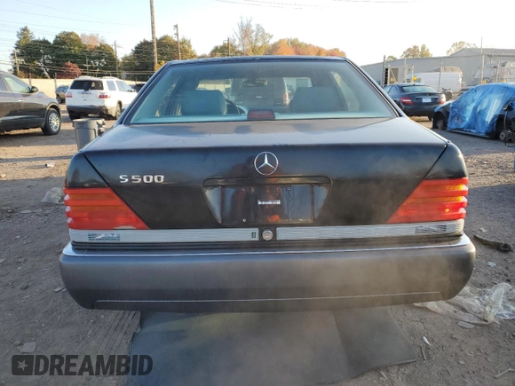 1994 Mercedes-Benz S with VIN WDBGA51EXRA151386, listed as a Copart auction lot 77036644 with 43,224 mi miles and Clean Title. Bid and sale history available at DreamBid. Image 6.