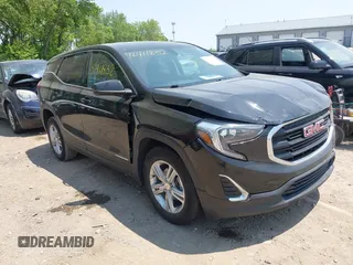 2019 GMC Terrain SLE z VIN 3GKALMEV9KL368629, wystawiony jako IAAI lot #42411832 z przebiegiem 46 639 mil mil oraz . Historia ofert i sprzedaży dostępna na DreamBid. Obrazek 1.