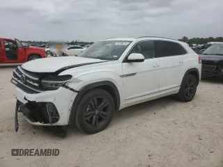 2022 Volkswagen Atlas SEL R-Line z VIN 1V2SE2CA8NC218248, wystawiony jako Copart lot #48196275 z przebiegiem 28 922 mil mil oraz Szkoda całkowita • Salvage title. Historia ofert i sprzedaży dostępna na DreamBid. Obrazek 1.
