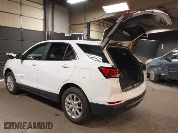 2024 Chevrolet Equinox LT with VIN 3GNAXUEG3RL261367, listed as a IAAI auction lot 42118262 with 16,535 mi miles and . Bid and sale history available at DreamBid. Image 3.
