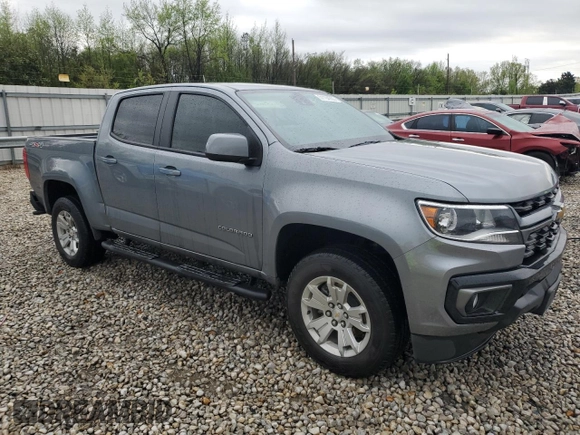 2021 Chevrolet Colorado 4WD LT z VIN 1GCGTCEN0M1297640, wystawiony jako Copart lot #51104065 z przebiegiem 34 641 mil mil oraz Szkoda całkowita • Salvage title. Historia ofert i sprzedaży dostępna na DreamBid. Obrazek 4.