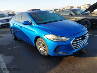 2017 Hyundai Elantra SE with VIN KMHD74LFXHU085935, listed as a IAAI auction lot 41477983 with 120,681 mi miles. Bid and sale history available at carsss.com. Image 1.