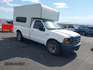 2005 Ford F-250 XL with VIN 1FTSF20P75EA31479, listed as a IAAI auction lot 42666447 with 294,848 mi miles and . Bid and sale history available at DreamBid. Image 1.