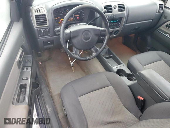 2005 GMC Canyon SLE Z71 with VIN 1GTDT196758194735, listed as a Copart auction lot 82189764 with 135,415 mi miles and Clean Title. Bid and sale history available at carsss.com. Image 8.