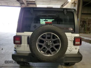 2021 Jeep Wrangler Unlimited 80th Anniversary z VIN 1C4HJXDG4MW636892, wystawiony jako Copart lot #63508455 z przebiegiem 29 208 mil mil oraz Szkoda całkowita • Salvage title. Historia ofert i sprzedaży dostępna na DreamBid. Obrazek 6.