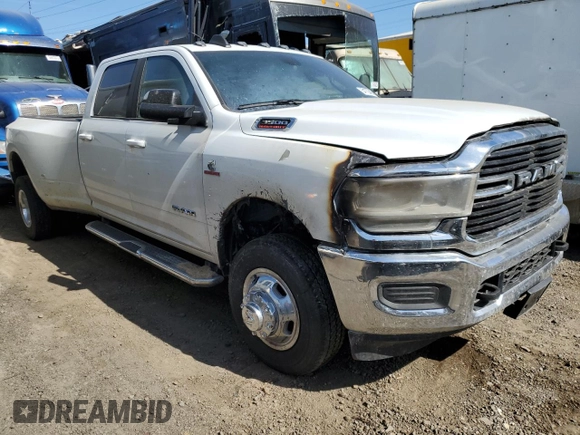 2021 Ram 3500 Big Horn with VIN 3C63RRHL4MG514030, listed as a Copart auction lot 54729463 with 0 mi miles and Salvage Title. Bid and sale history available at carsss.com. Image 4.