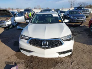 2018 Acura TLX with VIN 19UUB1F32JA000145, listed as a IAAI auction lot 41244292 with 83,254 mi miles. Bid and sale history available at carsss.com. Image 12.