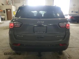 2021 Jeep Compass Limited with VIN 3C4NJDCB5MT528455, listed as a Copart auction lot 51691595 with 88,598 mi miles and Salvage Title. Bid and sale history available at DreamBid. Image 6.