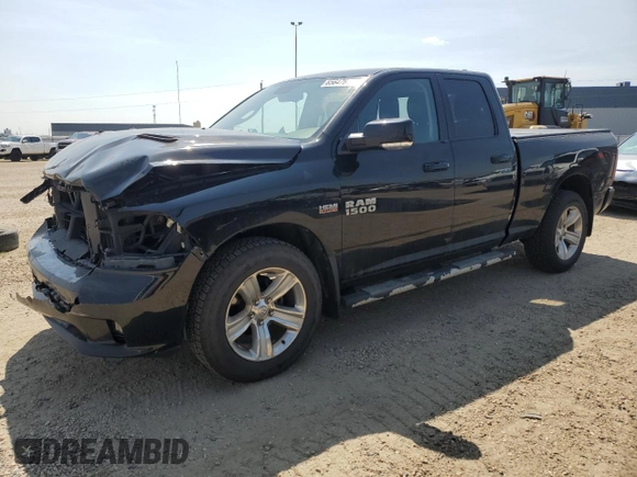 2015 Ram 1500 Sport with VIN 1C6RR7HT3FS519116, listed as a Copart auction lot 65647615 with 275,562 mi miles and Salvage title. Bid and sale history available at DreamBid. Image 1.