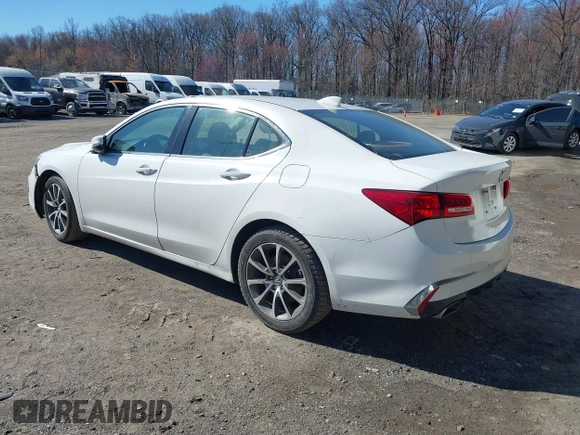 2019 Acura TLX with VIN 19UUB2F33KA003854, listed as a IAAI auction lot 41808917 with 95,380 mi miles and . Bid and sale history available at DreamBid. Image 3.