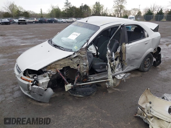 2005 Chevrolet Aveo LS with VIN KL1TD526X5B324267, listed as a IAAI auction lot 41947906 with 180,204 mi miles and . Bid and sale history available at DreamBid. Image 17.