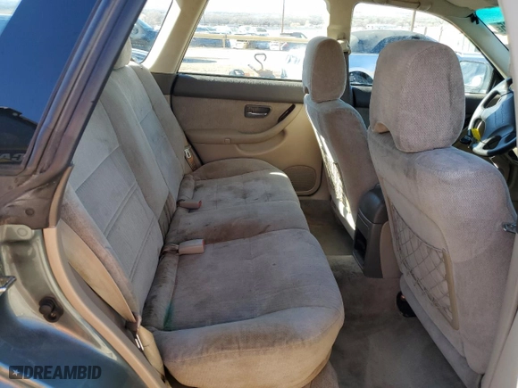 2001 Subaru Legacy Wagon Outback w/RB Equip with VIN 4S3BH665517617068, listed as a Copart auction lot 43575485 with 146,592 mi miles and Salvage Title. Bid and sale history available at carsss.com. Image 10.