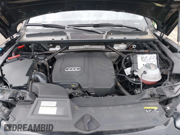 2022 Audi Q5 S line Premium with VIN WA1GAAFY4N2046211, listed as a IAAI auction lot 41934968 with 36,437 mi miles and . Bid and sale history available at DreamBid. Image 10.