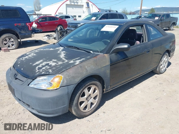 2003 Honda Civic EX with VIN 1HGEM229X3L065427, listed as a IAAI auction lot 42168594 with 164,547 mi miles and . Bid and sale history available at DreamBid. Image 2.