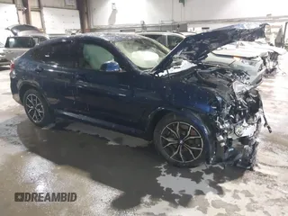 2025 BMW X4 xDrive30i with VIN 5UX33DT05S9X57545, listed as a IAAI auction lot 41386069 with 3,903 mi miles. Bid and sale history available at carsss.com. Image 1.