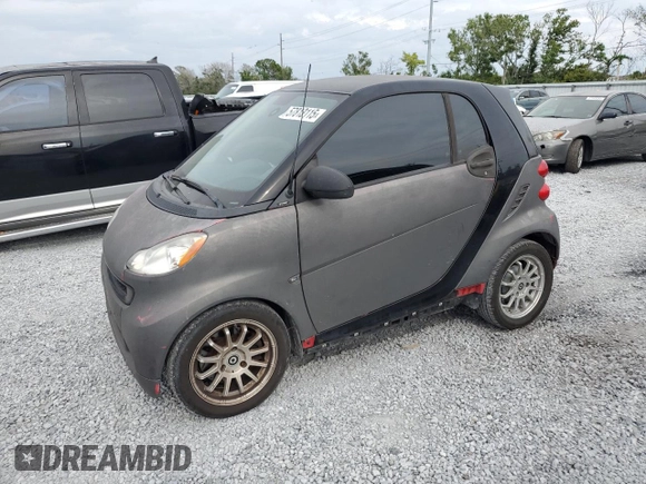 2012 Smart fortwo Pure with VIN WMEEJ3BA2CK519118, listed as a Copart auction lot 57813115 with 127,472 mi miles and Clean title. Bid and sale history available at DreamBid. Image 1.