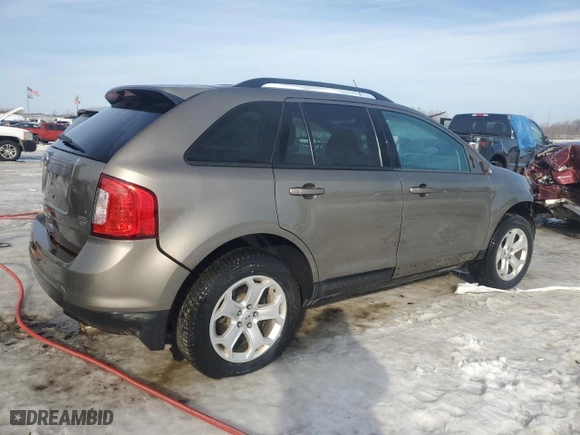 2012 Ford Edge SEL with VIN 2FMDK4JC0CBA89157, listed as a Copart auction lot 45547585 with 206,650 mi miles and Clean Title. Bid and sale history available at carsss.com. Image 3.